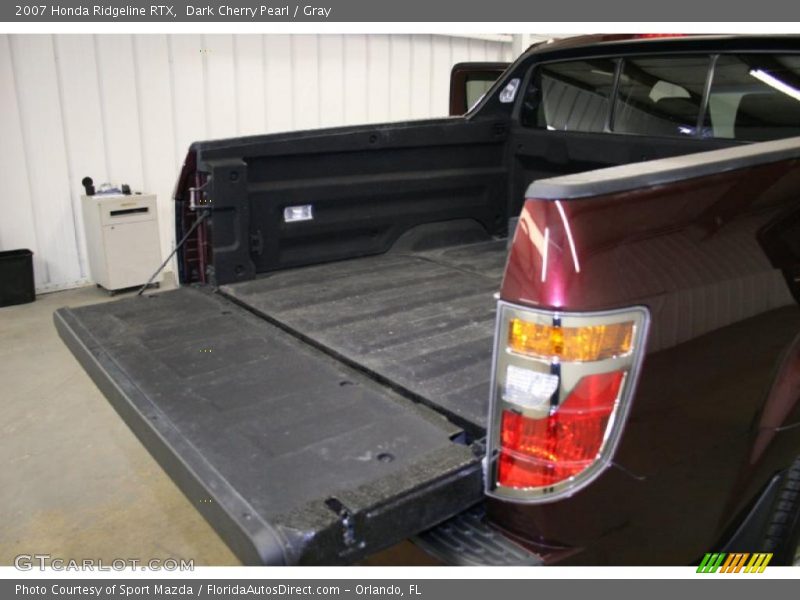 Dark Cherry Pearl / Gray 2007 Honda Ridgeline RTX