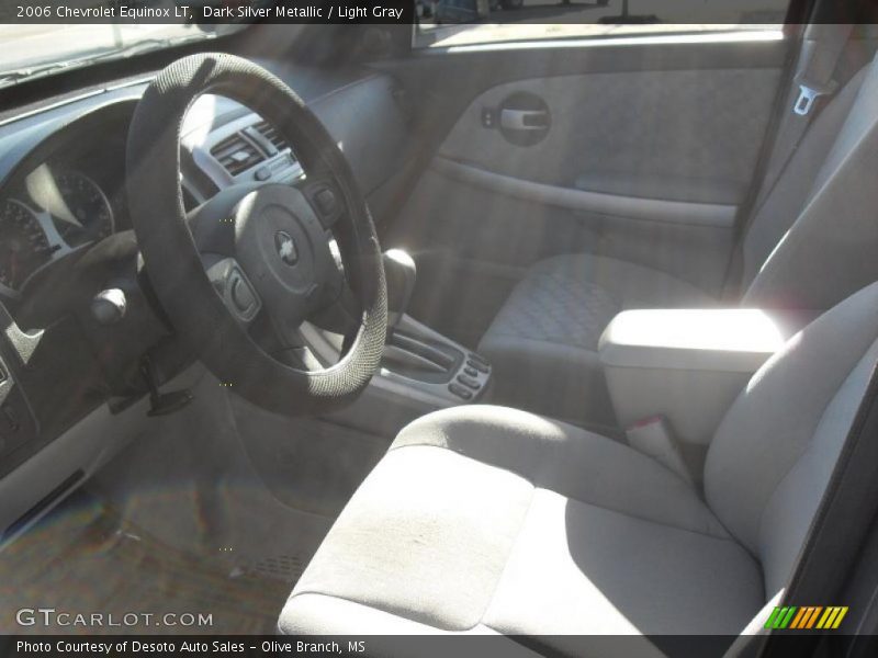 Dark Silver Metallic / Light Gray 2006 Chevrolet Equinox LT