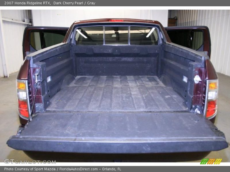 Dark Cherry Pearl / Gray 2007 Honda Ridgeline RTX