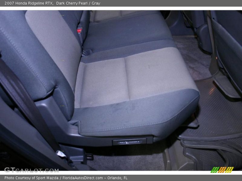 Dark Cherry Pearl / Gray 2007 Honda Ridgeline RTX
