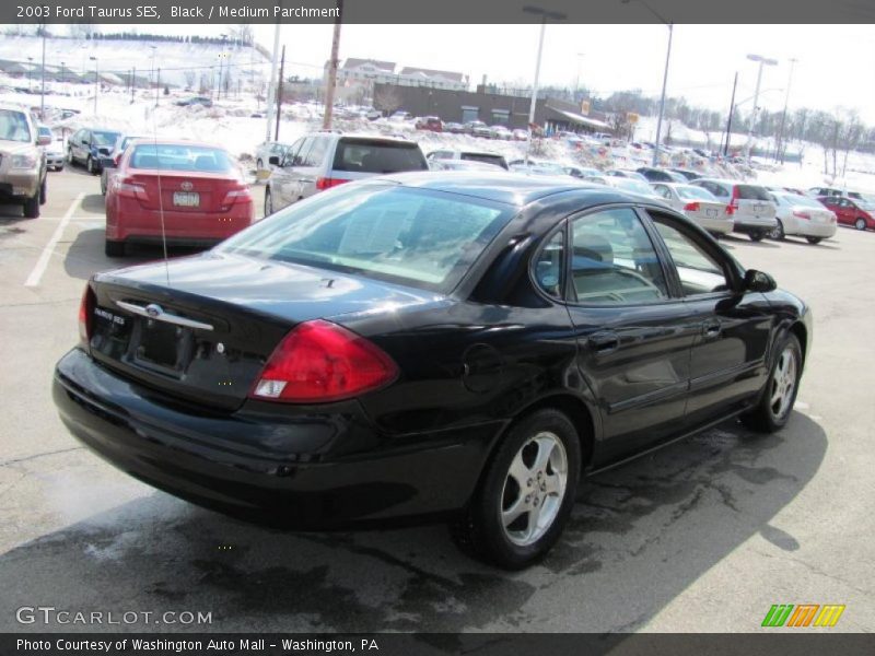 Black / Medium Parchment 2003 Ford Taurus SES