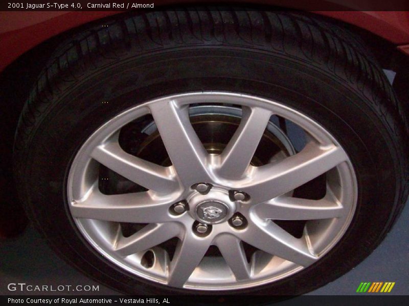 Carnival Red / Almond 2001 Jaguar S-Type 4.0