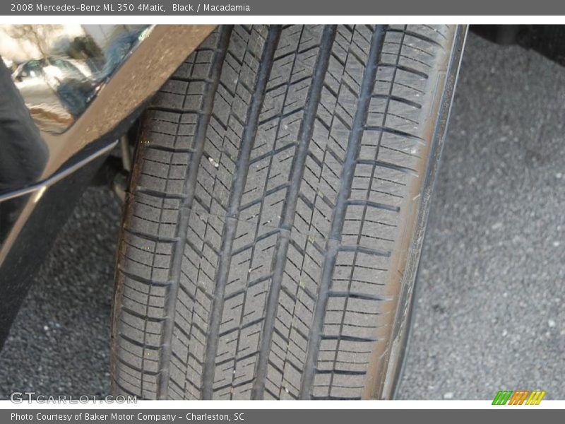 Black / Macadamia 2008 Mercedes-Benz ML 350 4Matic