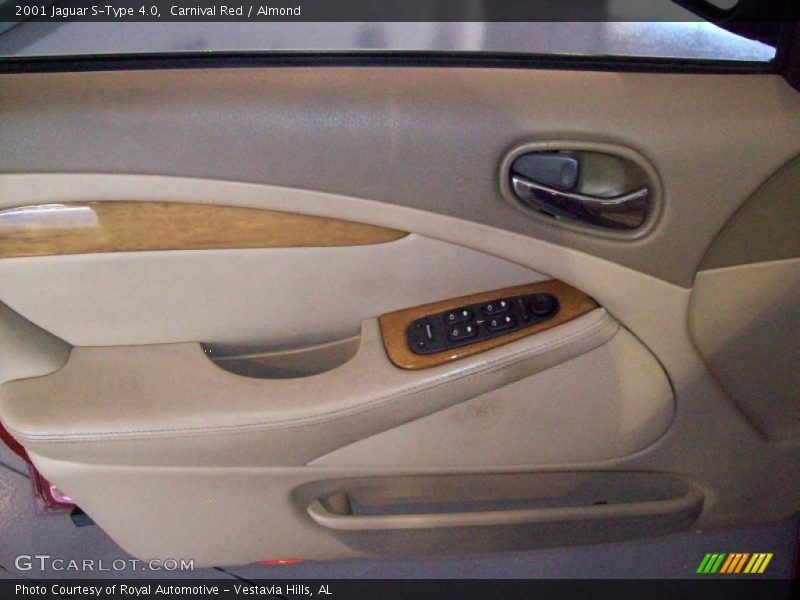 Carnival Red / Almond 2001 Jaguar S-Type 4.0