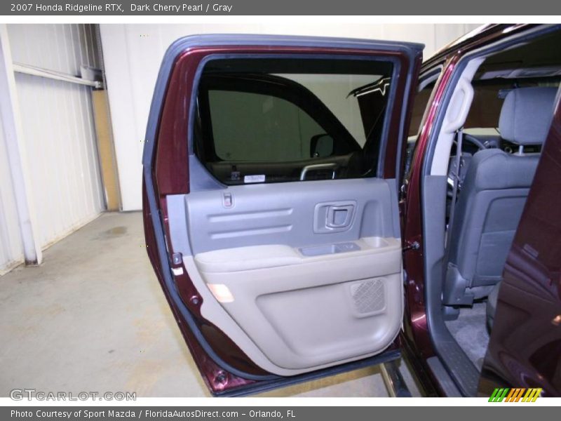 Dark Cherry Pearl / Gray 2007 Honda Ridgeline RTX