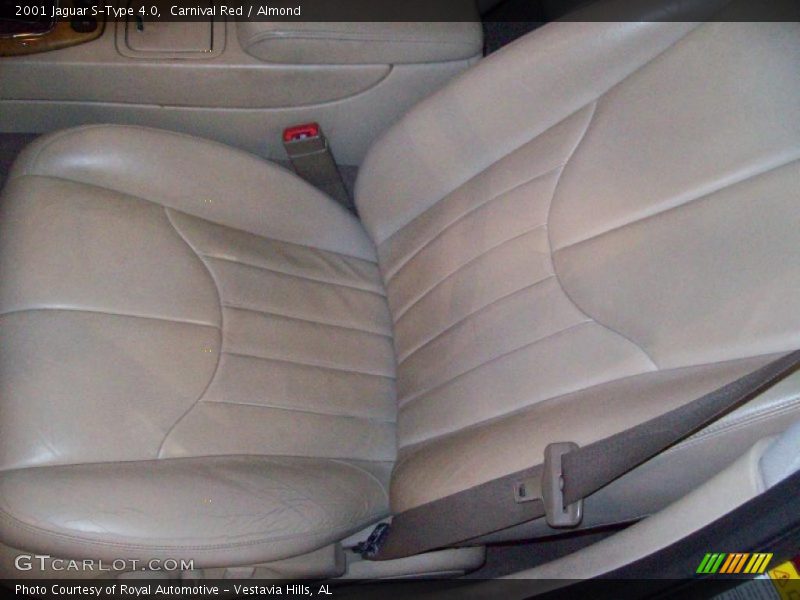 Carnival Red / Almond 2001 Jaguar S-Type 4.0