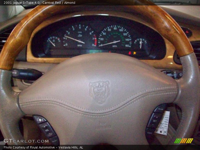 Carnival Red / Almond 2001 Jaguar S-Type 4.0
