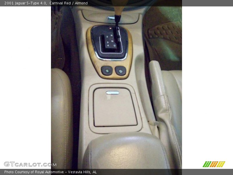 Carnival Red / Almond 2001 Jaguar S-Type 4.0