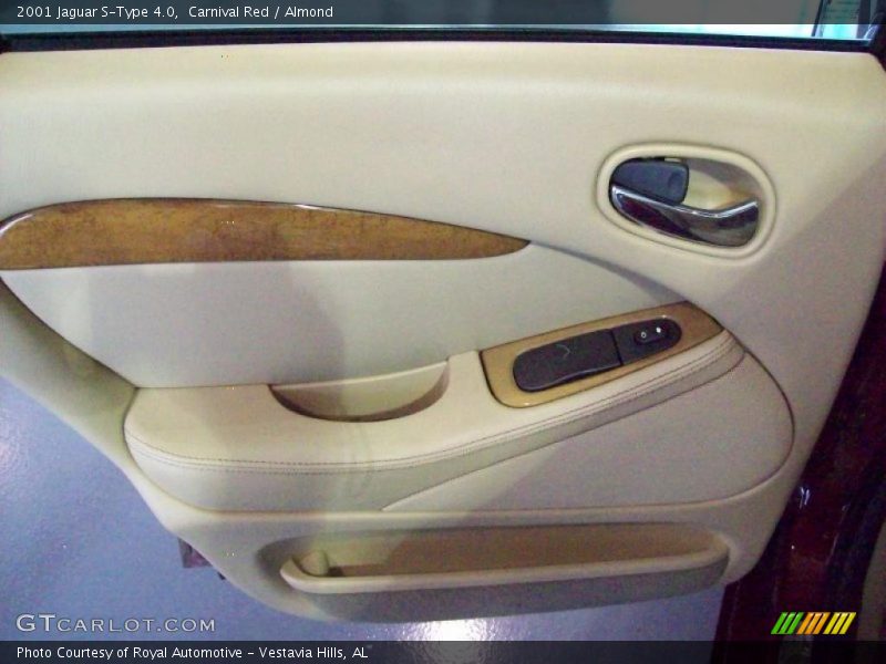 Carnival Red / Almond 2001 Jaguar S-Type 4.0