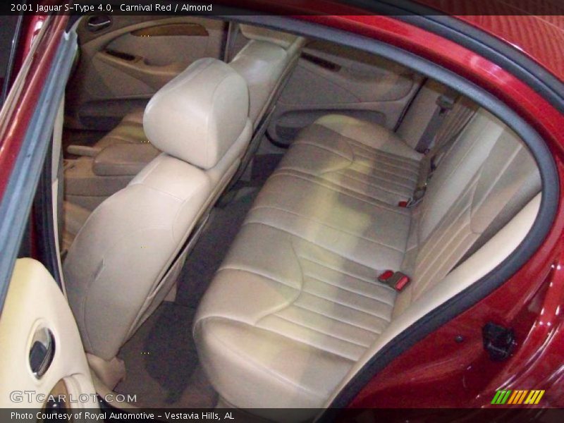 Carnival Red / Almond 2001 Jaguar S-Type 4.0