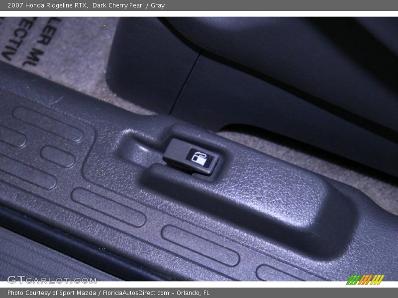 Dark Cherry Pearl / Gray 2007 Honda Ridgeline RTX