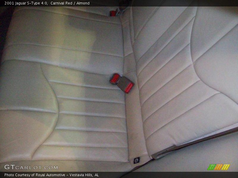 Carnival Red / Almond 2001 Jaguar S-Type 4.0