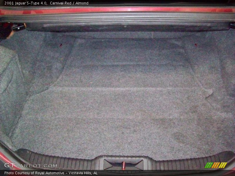 Carnival Red / Almond 2001 Jaguar S-Type 4.0