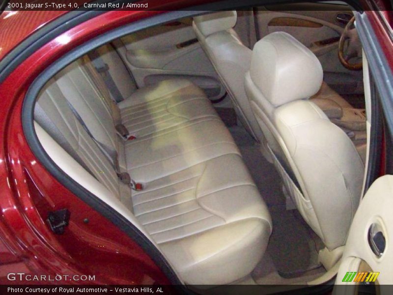 Carnival Red / Almond 2001 Jaguar S-Type 4.0