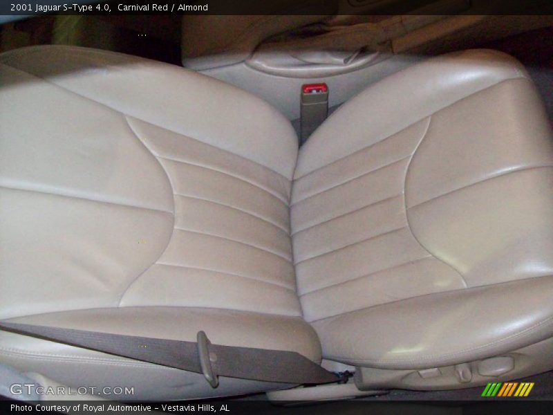 Carnival Red / Almond 2001 Jaguar S-Type 4.0