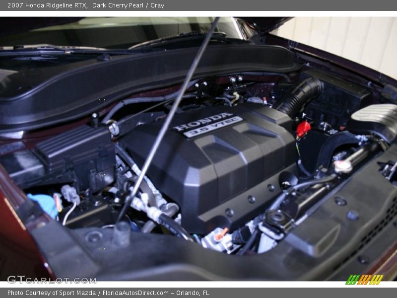 Dark Cherry Pearl / Gray 2007 Honda Ridgeline RTX