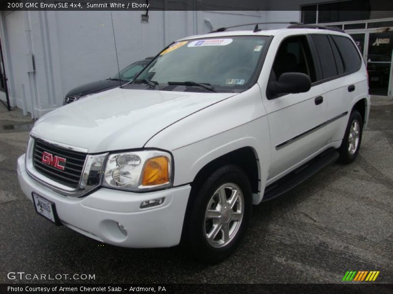 Summit White / Ebony 2008 GMC Envoy SLE 4x4