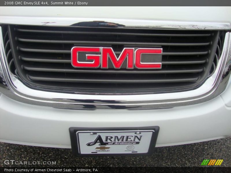 Summit White / Ebony 2008 GMC Envoy SLE 4x4