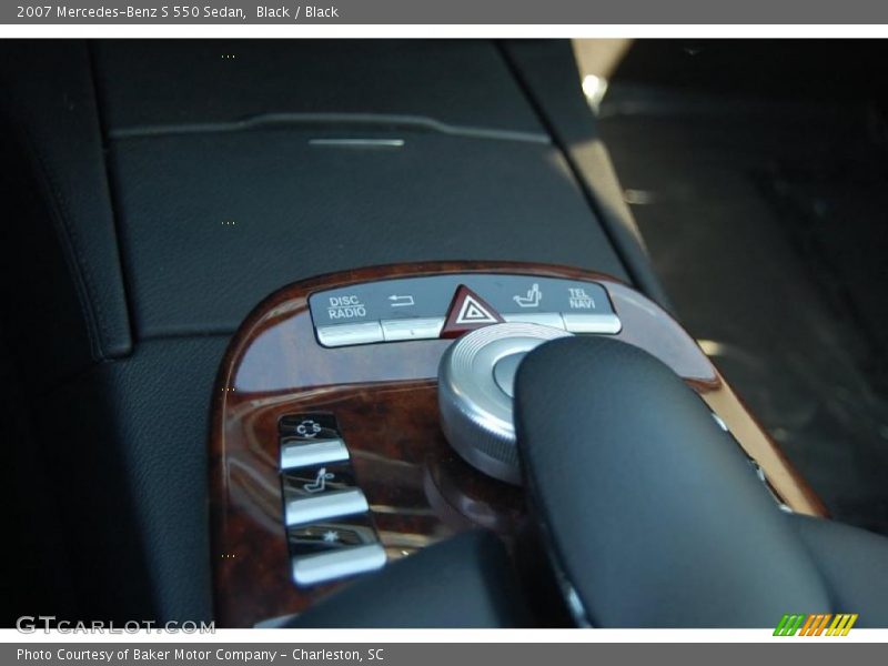 Black / Black 2007 Mercedes-Benz S 550 Sedan