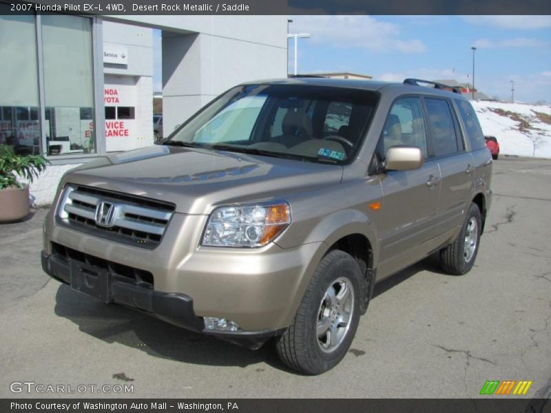 Desert Rock Metallic / Saddle 2007 Honda Pilot EX-L 4WD