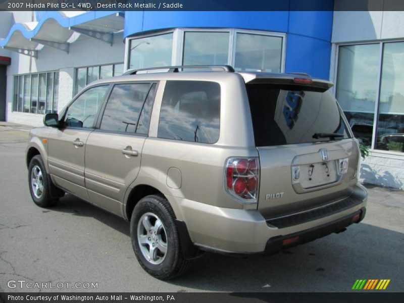 Desert Rock Metallic / Saddle 2007 Honda Pilot EX-L 4WD