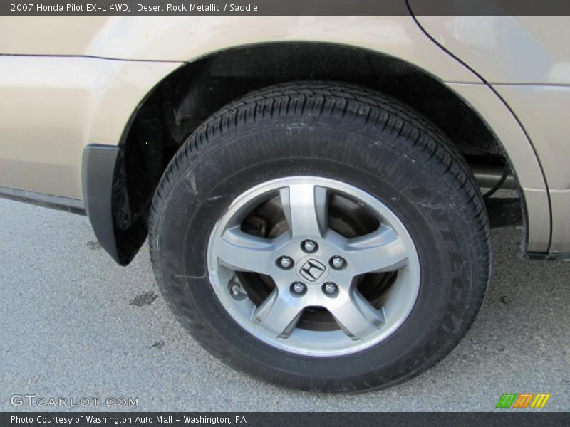 Desert Rock Metallic / Saddle 2007 Honda Pilot EX-L 4WD