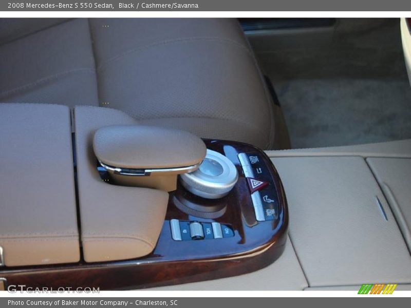 Black / Cashmere/Savanna 2008 Mercedes-Benz S 550 Sedan