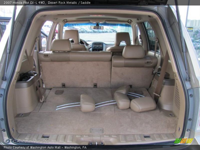 Desert Rock Metallic / Saddle 2007 Honda Pilot EX-L 4WD