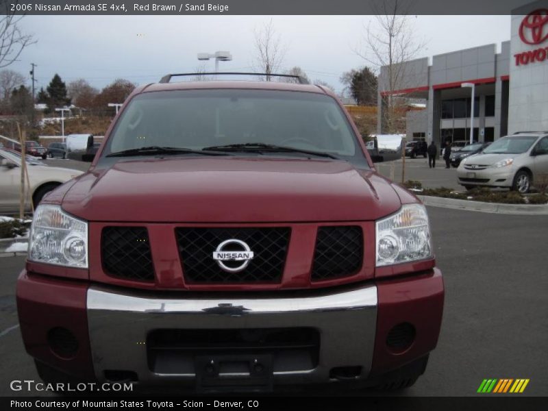 Red Brawn / Sand Beige 2006 Nissan Armada SE 4x4