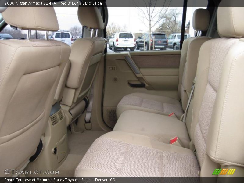 Red Brawn / Sand Beige 2006 Nissan Armada SE 4x4