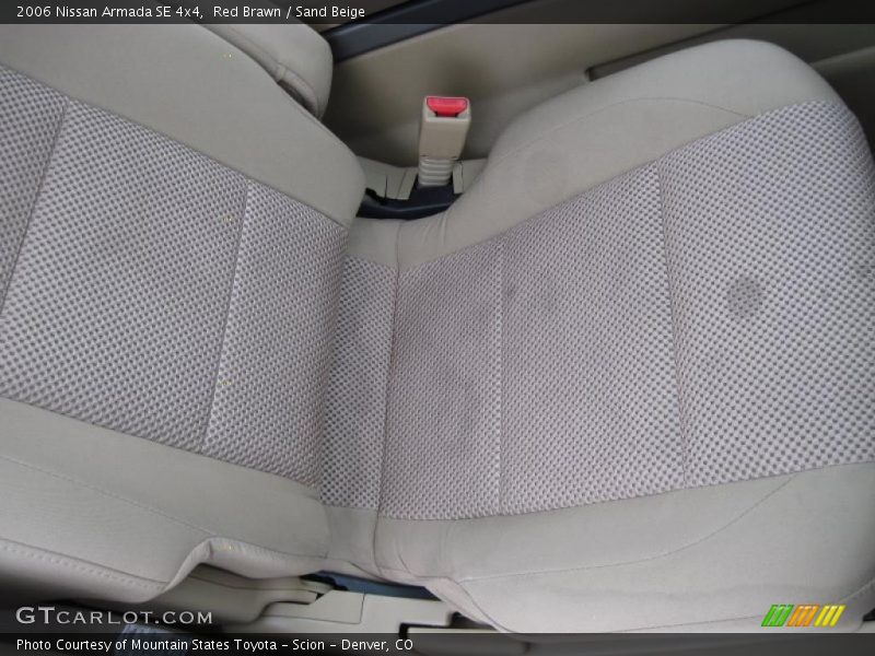Red Brawn / Sand Beige 2006 Nissan Armada SE 4x4