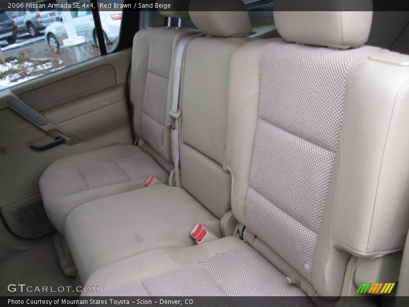 Red Brawn / Sand Beige 2006 Nissan Armada SE 4x4