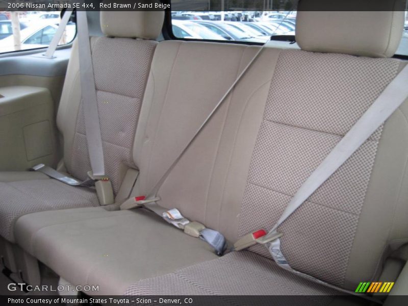Red Brawn / Sand Beige 2006 Nissan Armada SE 4x4