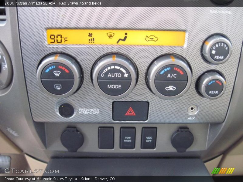 Red Brawn / Sand Beige 2006 Nissan Armada SE 4x4