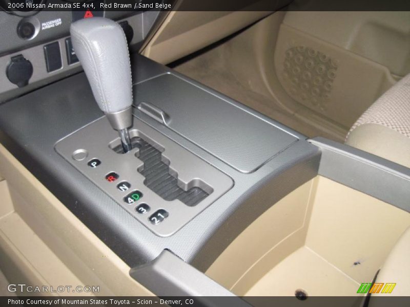 Red Brawn / Sand Beige 2006 Nissan Armada SE 4x4