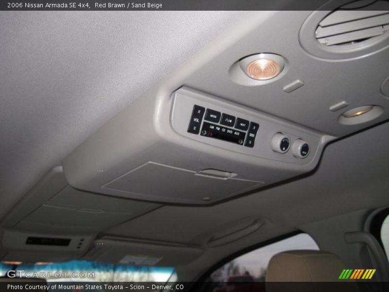 Red Brawn / Sand Beige 2006 Nissan Armada SE 4x4
