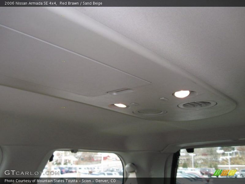 Red Brawn / Sand Beige 2006 Nissan Armada SE 4x4