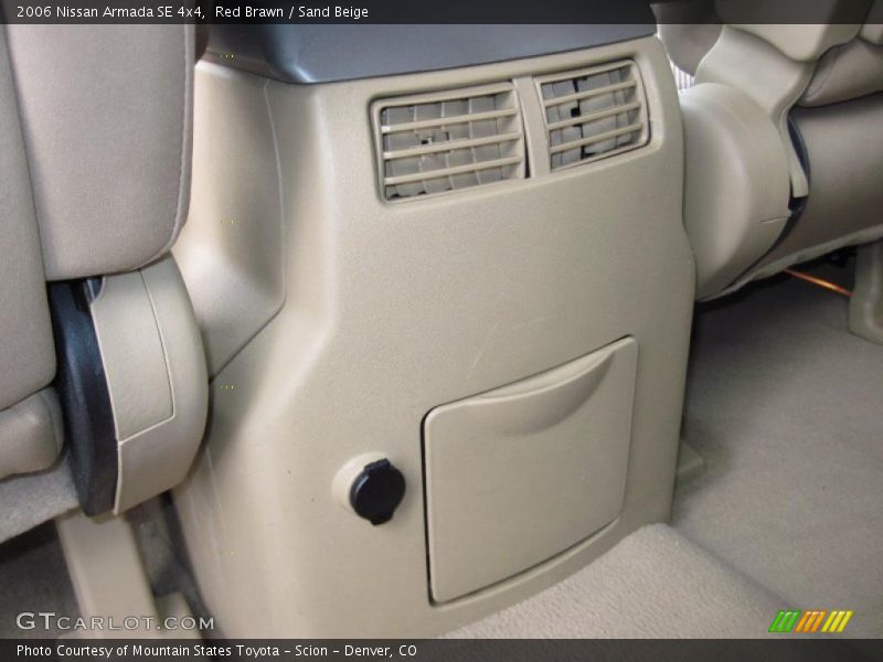 Red Brawn / Sand Beige 2006 Nissan Armada SE 4x4