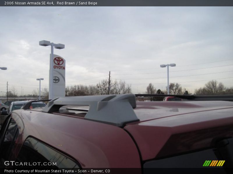 Red Brawn / Sand Beige 2006 Nissan Armada SE 4x4
