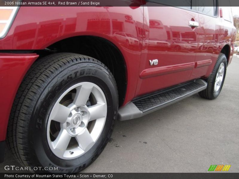 Red Brawn / Sand Beige 2006 Nissan Armada SE 4x4