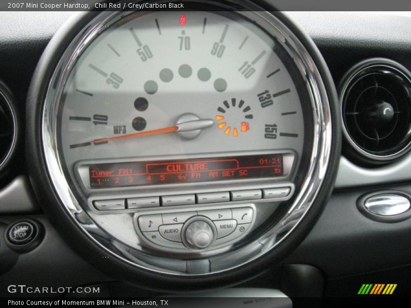 Chili Red / Grey/Carbon Black 2007 Mini Cooper Hardtop