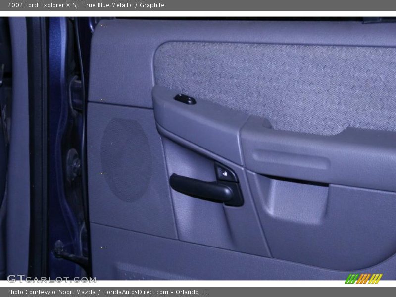 True Blue Metallic / Graphite 2002 Ford Explorer XLS