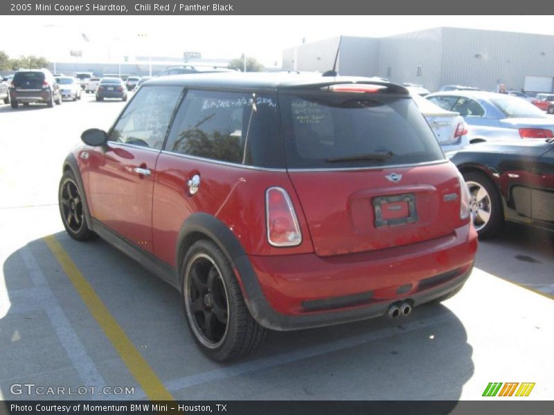 Chili Red / Panther Black 2005 Mini Cooper S Hardtop