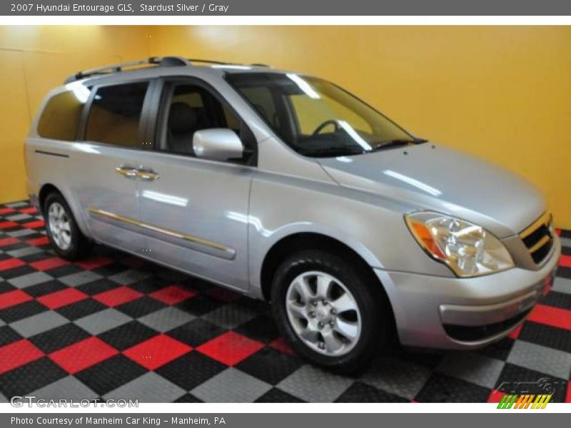 Stardust Silver / Gray 2007 Hyundai Entourage GLS