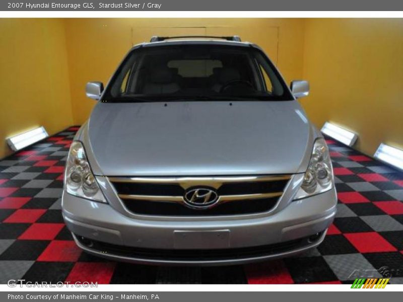 Stardust Silver / Gray 2007 Hyundai Entourage GLS
