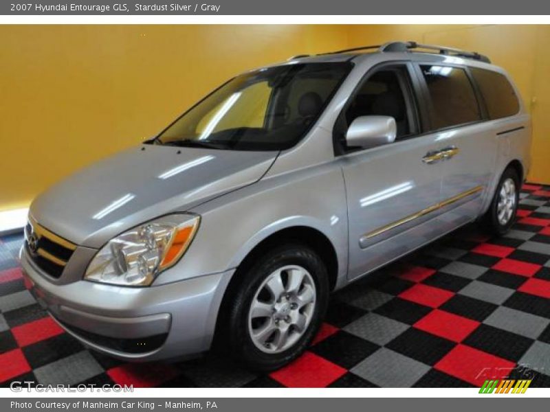 Stardust Silver / Gray 2007 Hyundai Entourage GLS