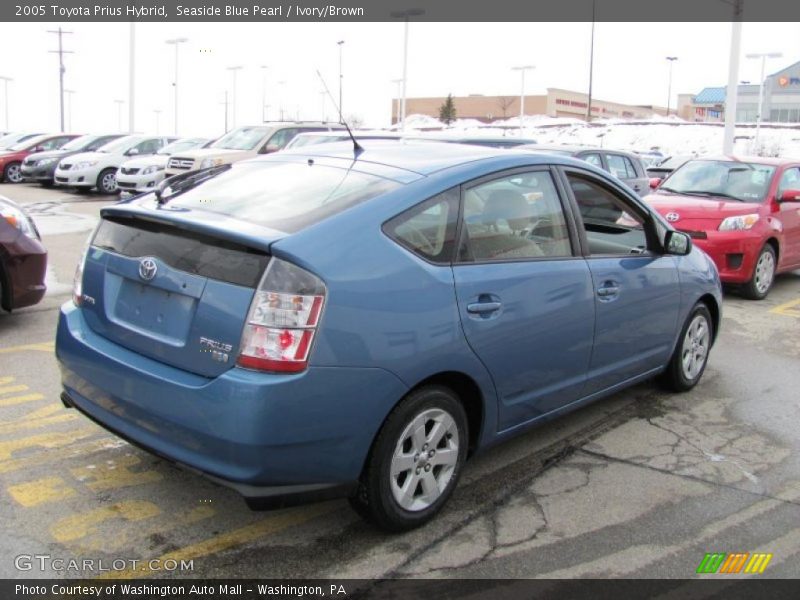 Seaside Blue Pearl / Ivory/Brown 2005 Toyota Prius Hybrid