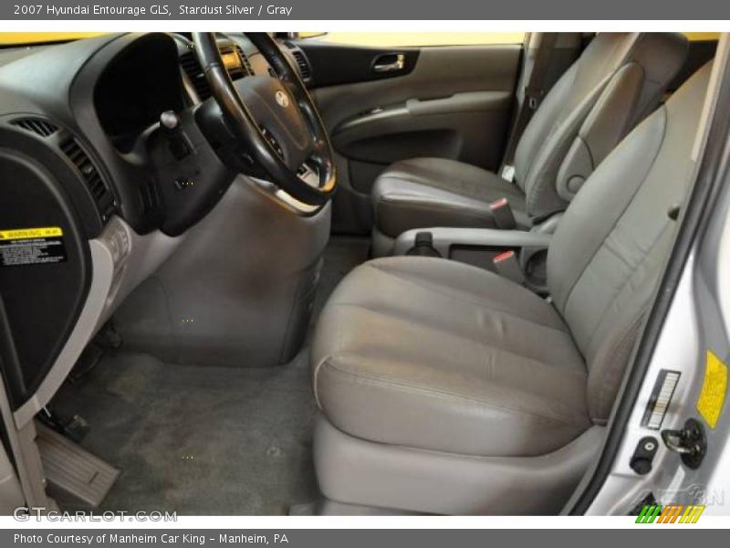 Stardust Silver / Gray 2007 Hyundai Entourage GLS
