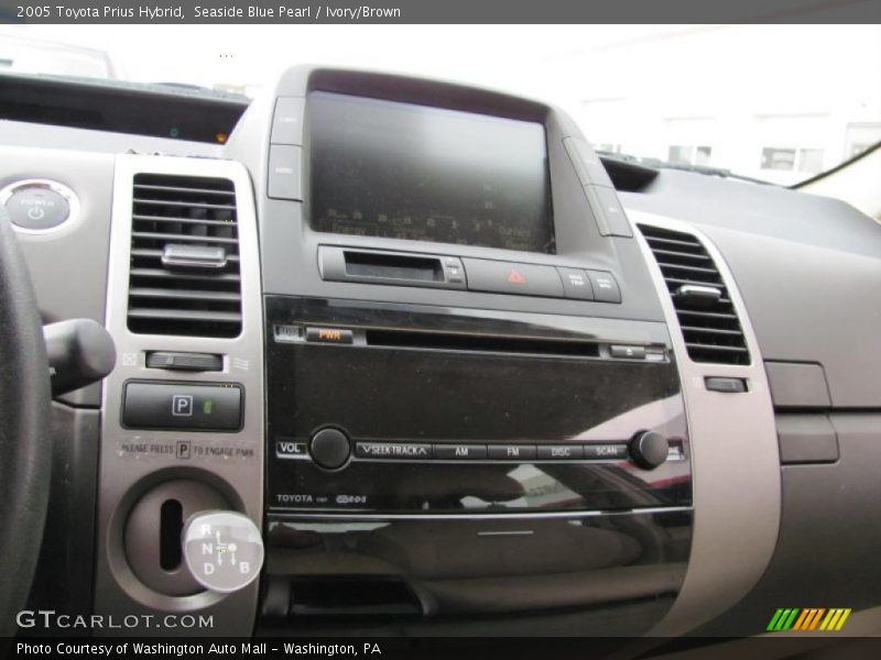 Seaside Blue Pearl / Ivory/Brown 2005 Toyota Prius Hybrid