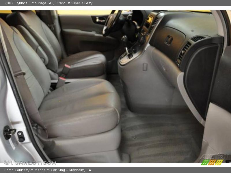 Stardust Silver / Gray 2007 Hyundai Entourage GLS
